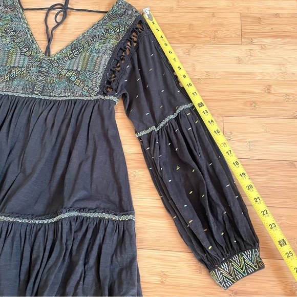 Free People Much Love Mini Dress Tunic Top - Picture 8 of 16